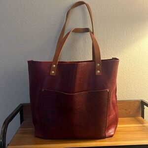 Portland Leather ‘Almost Perfect’ Medium Tote Bag (Cinnamon)